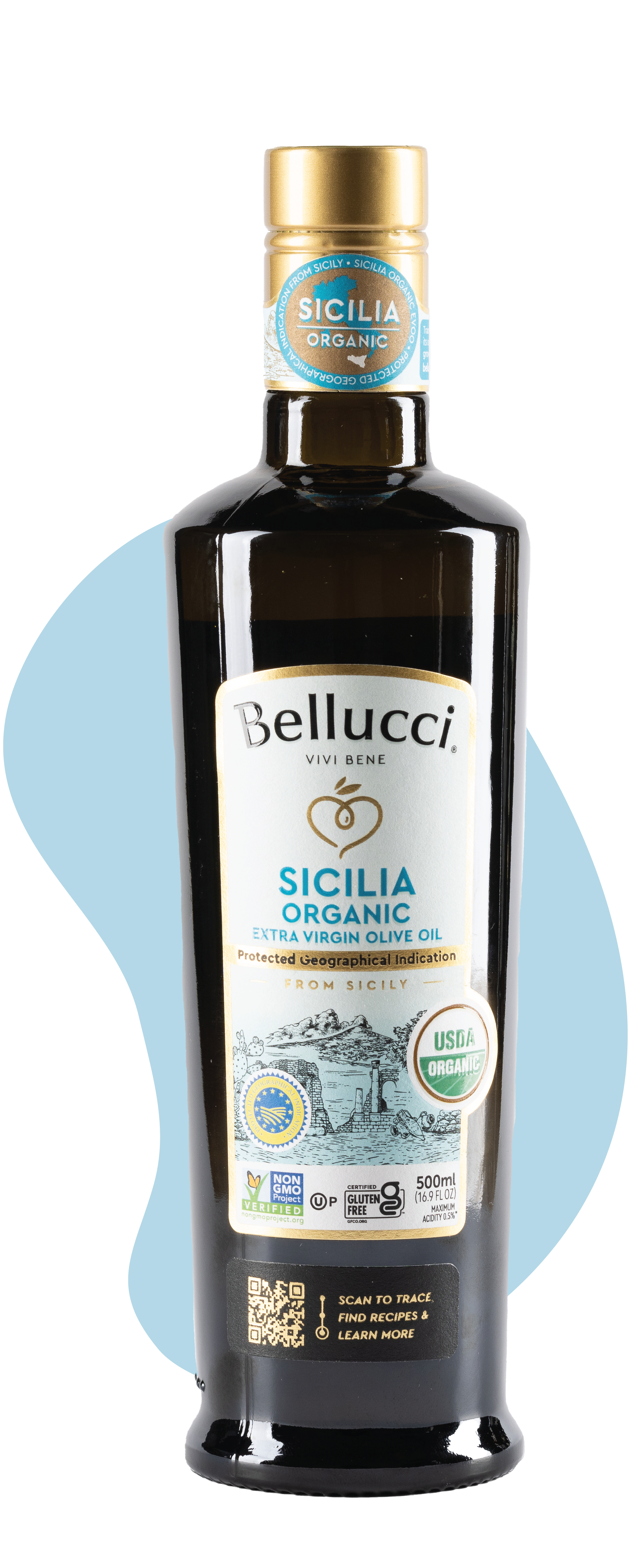 Certified Origins Bellucci Toscano Organic Extra Virgin Olive Oil
		(EVOO)