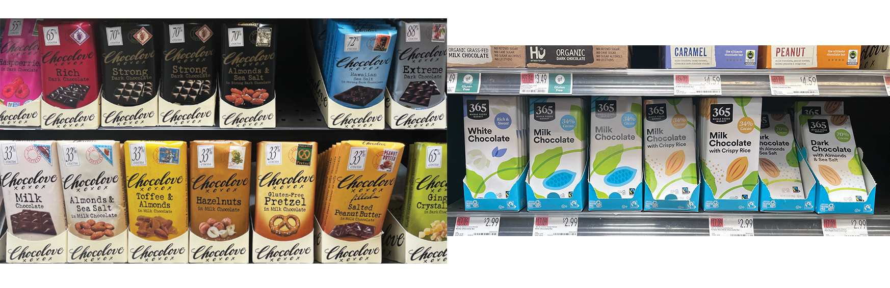 chocolate bar packaging