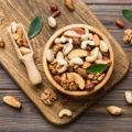 mixed nuts in bowl